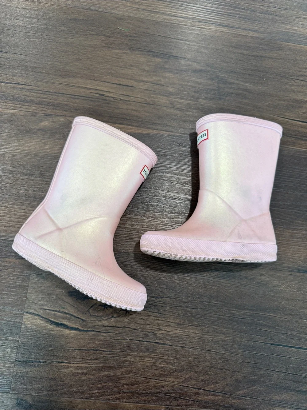 Toddler Pink Hunter Boots